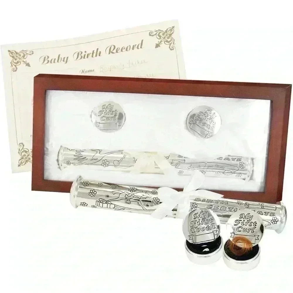 New Stephan Baby Silver Keepsake Gift Set